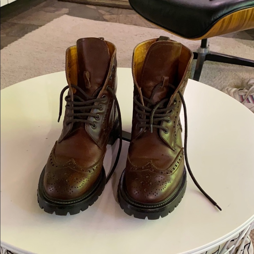 Church‘s leather boots ( Budapester)